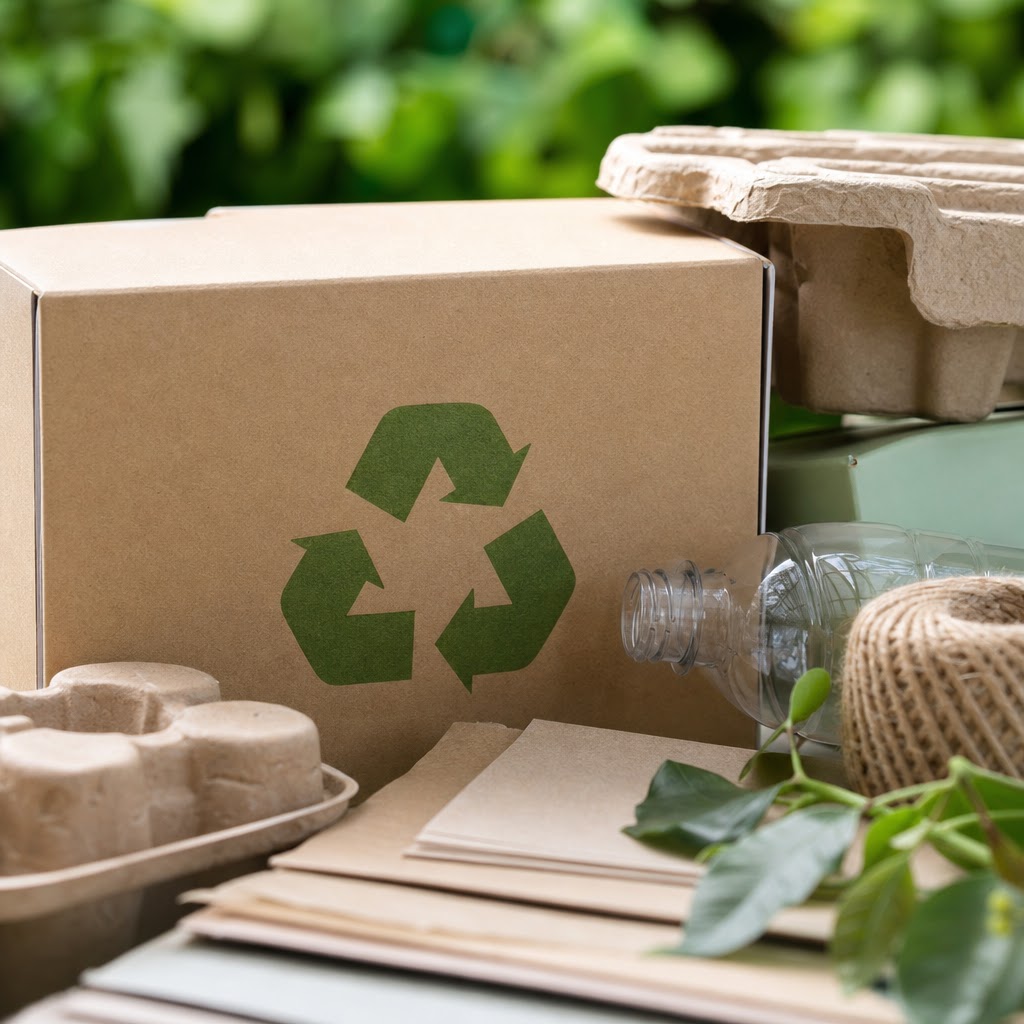 Ekologické obaly a symboly recyklácie
